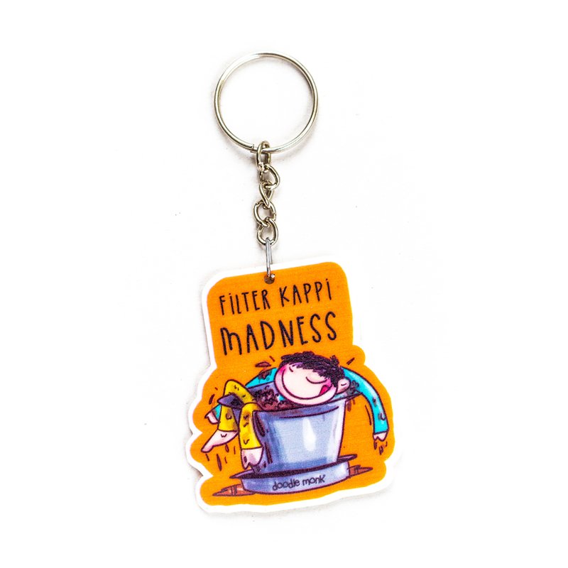 Filter Coffee Madness - Key Chain