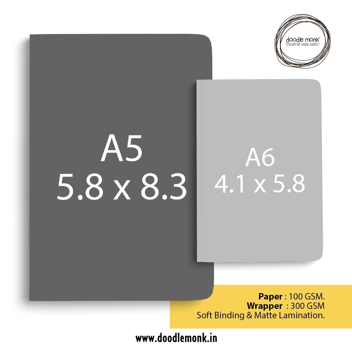 Only Happiness - A5 Notebook