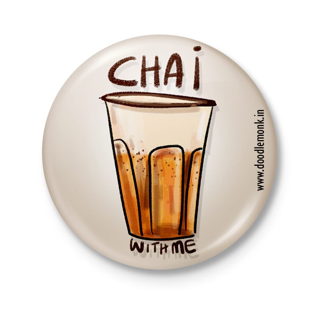 CHAI WITH ME - Badge