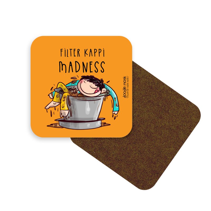 FILTER COFFEE MADNESS - Coaster
