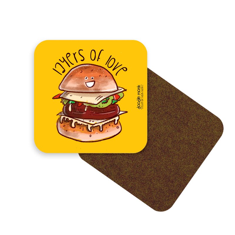 LAYERS OF LOVE- Coaster