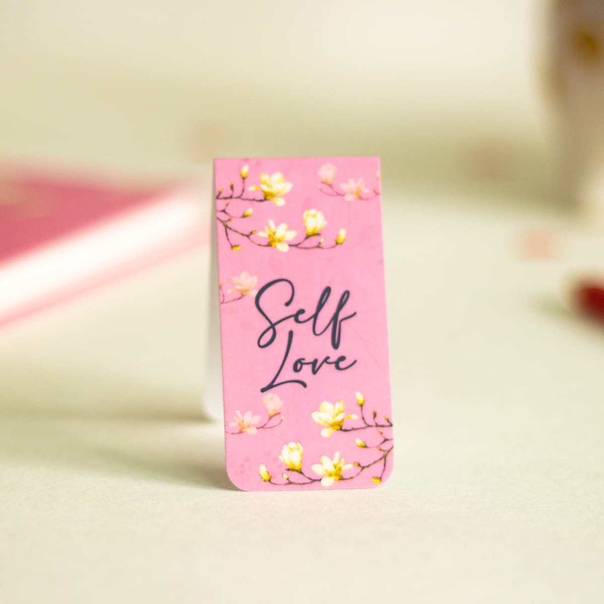 Self Love- Undated Planner (Free Self-Themed Magnetic Bookmark Inside!)