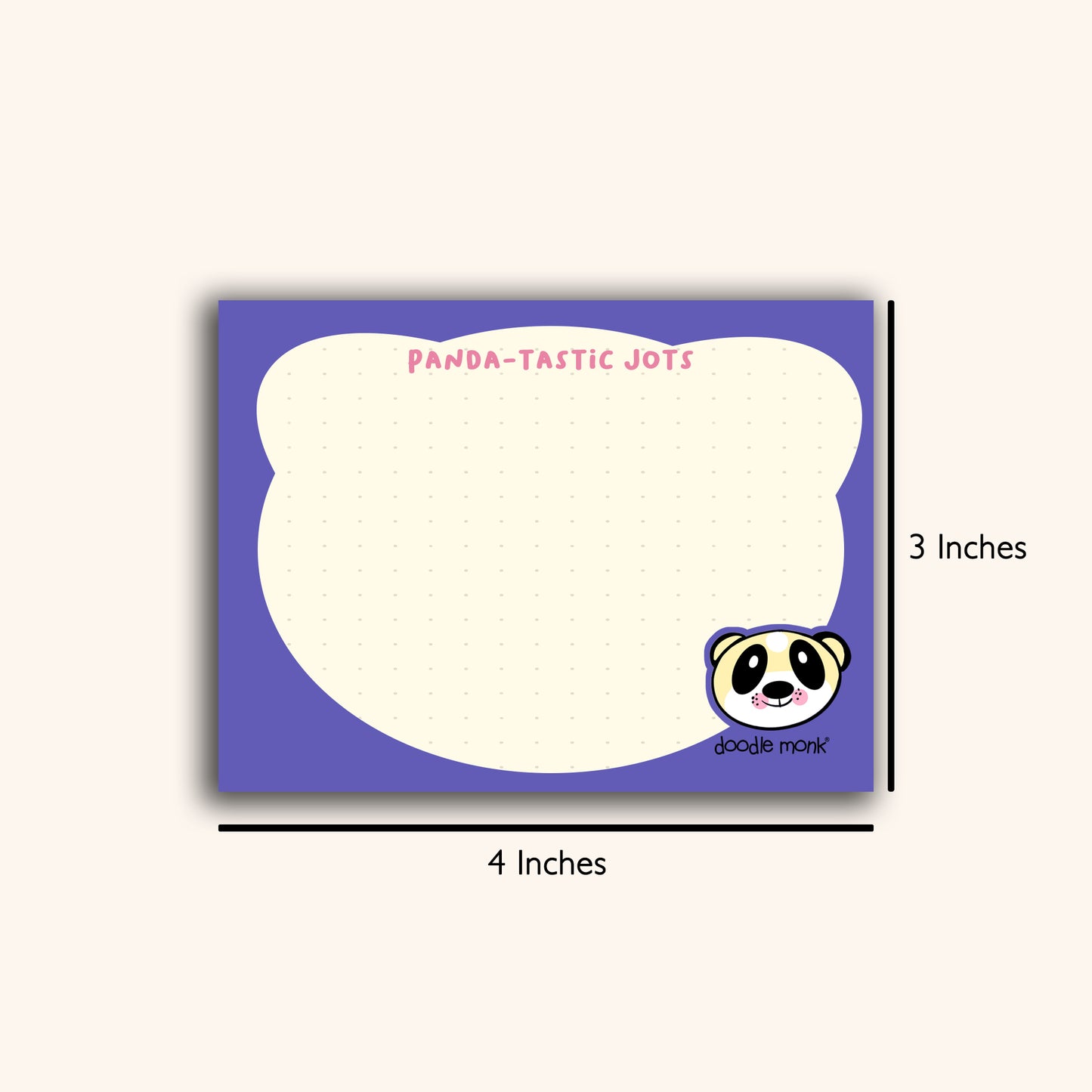 Panda - Cute Mini Notepad