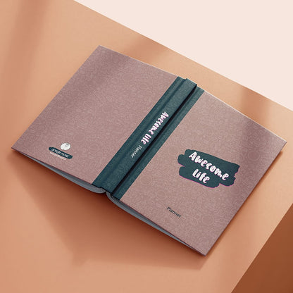 Awesome Life Undated Planner for 12 Months