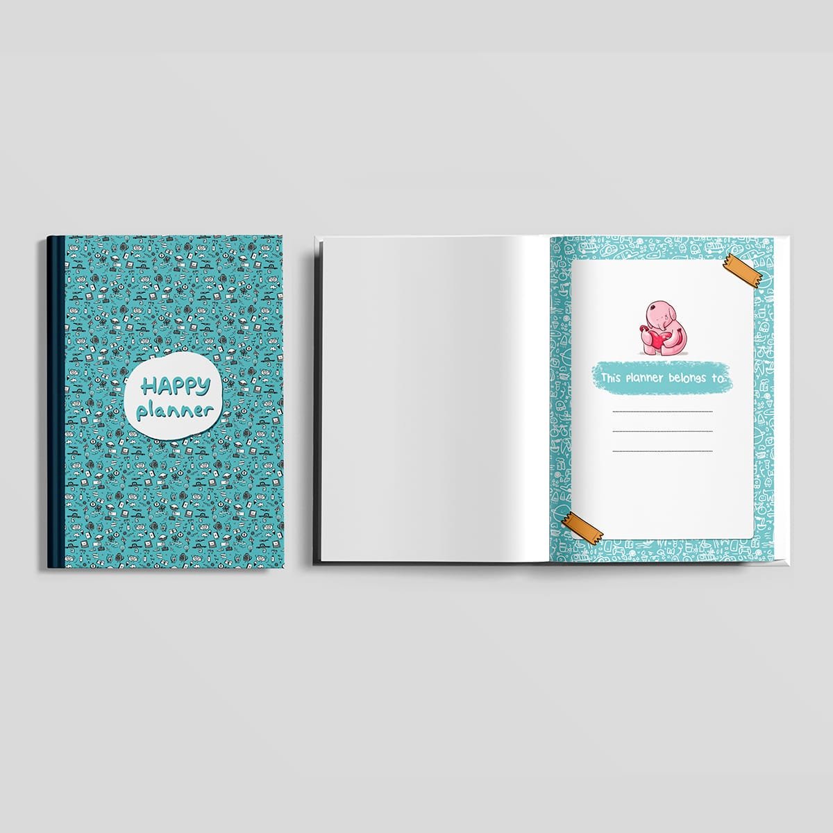Happy Planner Undated Planner for 12 Months