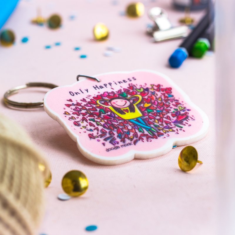 Only Happiness - Key Chain