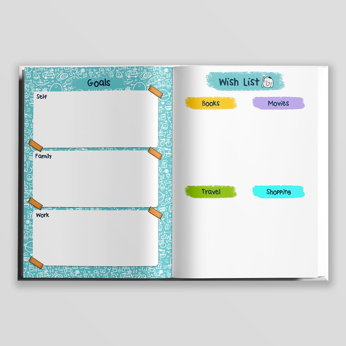 Awesome Life Undated Planner for 12 Months