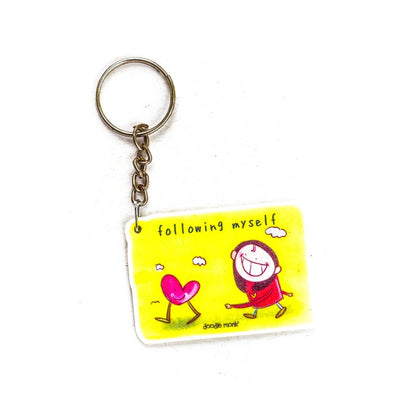 Following Myself - Key Chain