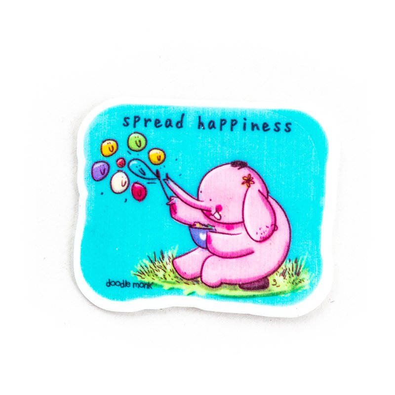 Spread Happiness - Key Chain