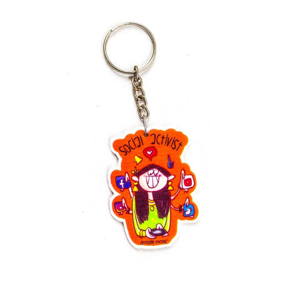 Social Activist - Key Chain