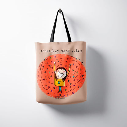 SPREADING GOOD VIBES - Tote Bag