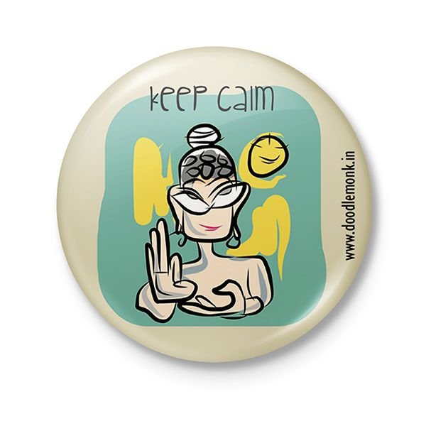 Keep Calm - Badge