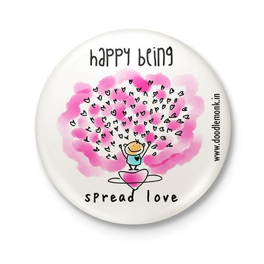 Spread love (boy) - Badge
