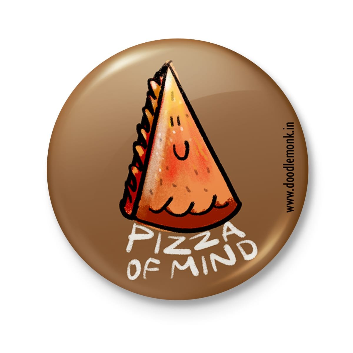 PIZZA OF MIND - Badge