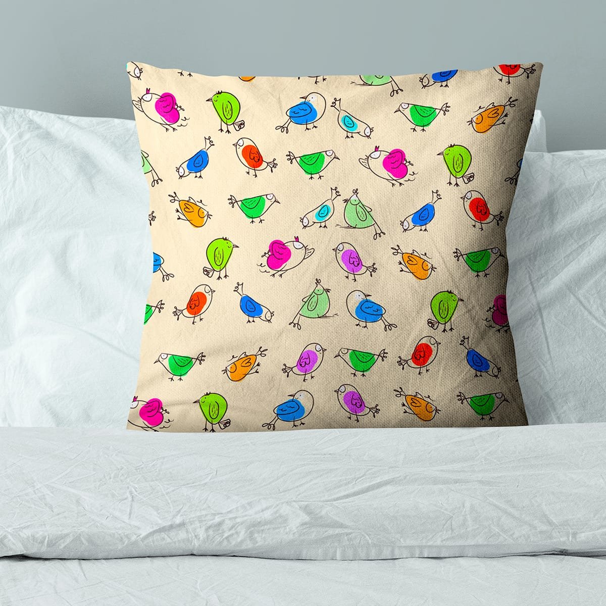 Bird Cushion Cover