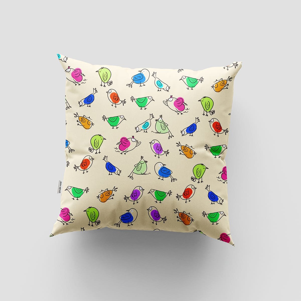 Bird Cushion Cover