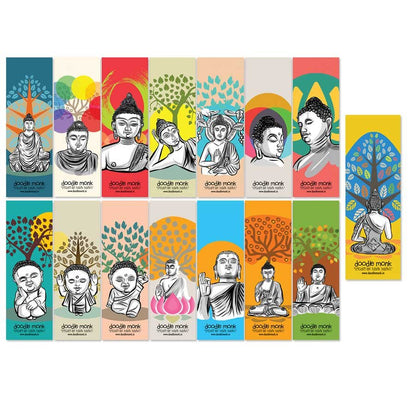 Buddha - Bookmarks Pack of 15 Individual