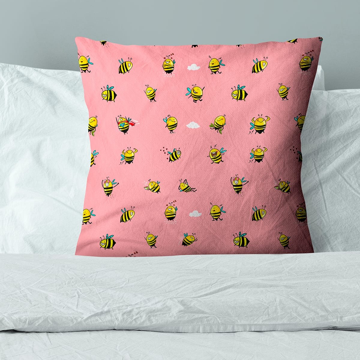 Busy bee Cushion Cover