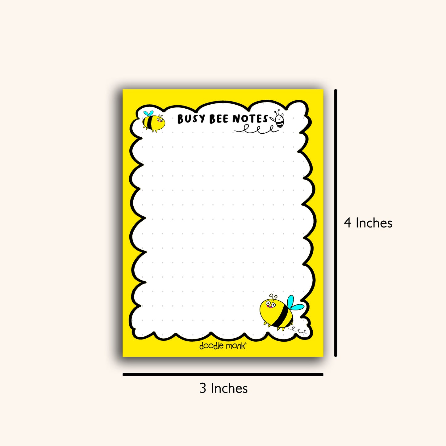 Busy Bee - Cute Mini Notepad
