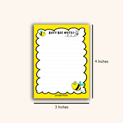 Busy Bee - Cute Mini Notepad