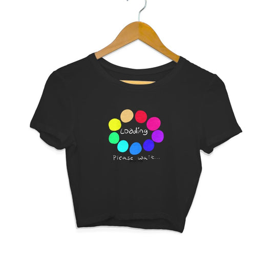 LOADING PLEASE WAIT - Crop Top
