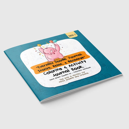 Everyday Doodle Journal - Colouring book - Series 1