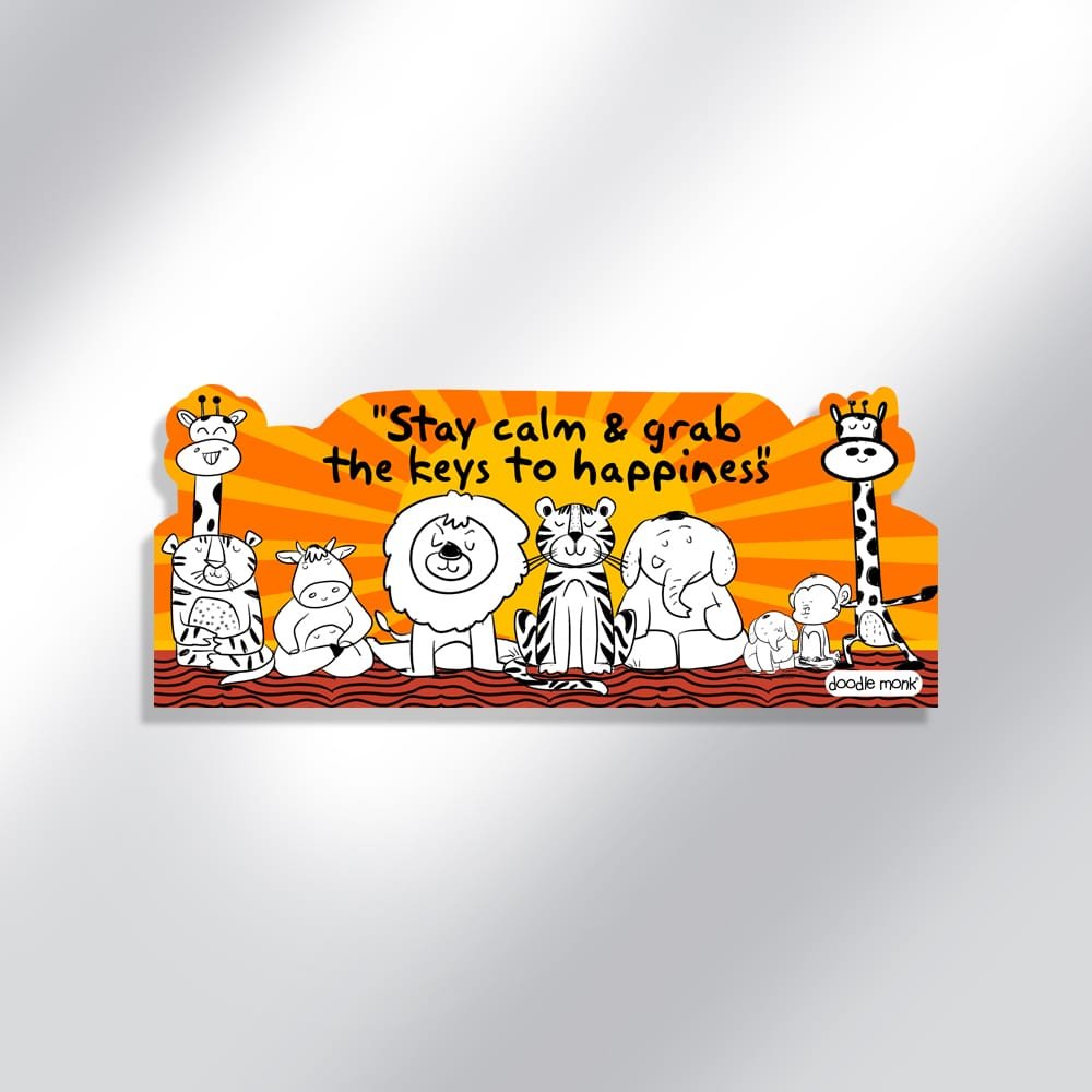 Wild Animals - Fridge Magnet