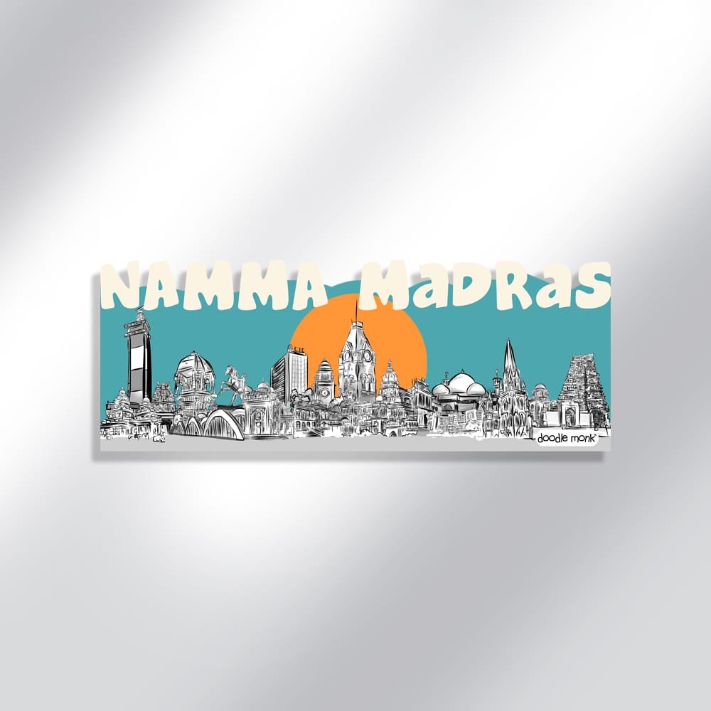 Namma Madras - Fridge Magnets
