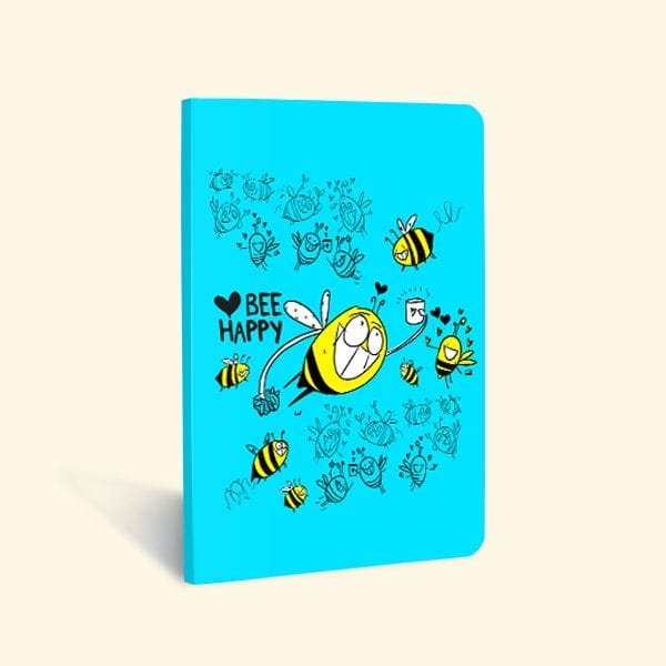 Bee Happy Notebook A6