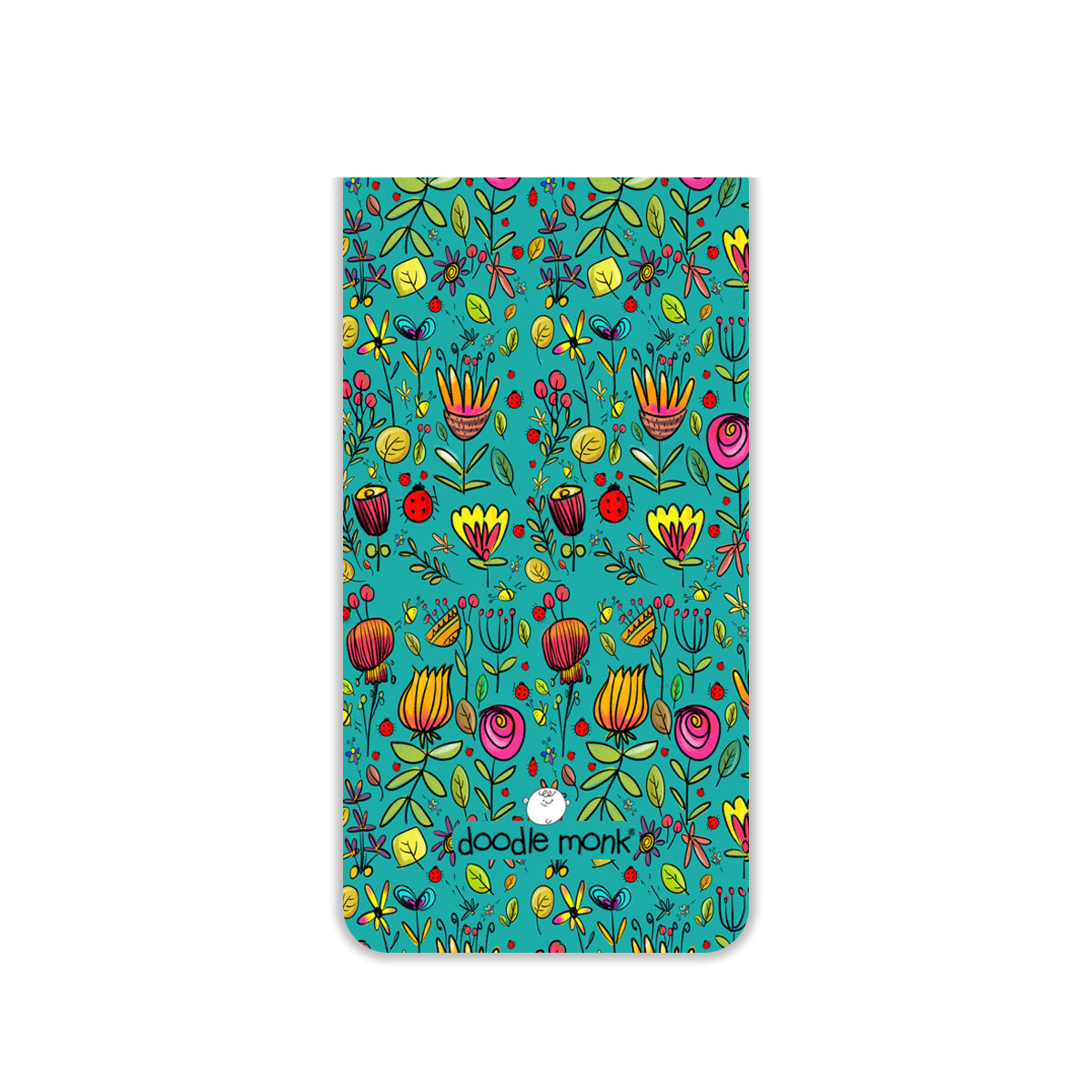 Floral Magnetic Bookmarks – Cute Doodle Page Markers