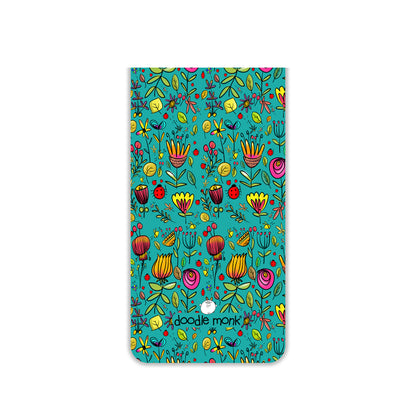 Floral Magnetic Bookmarks – Cute Doodle Page Markers