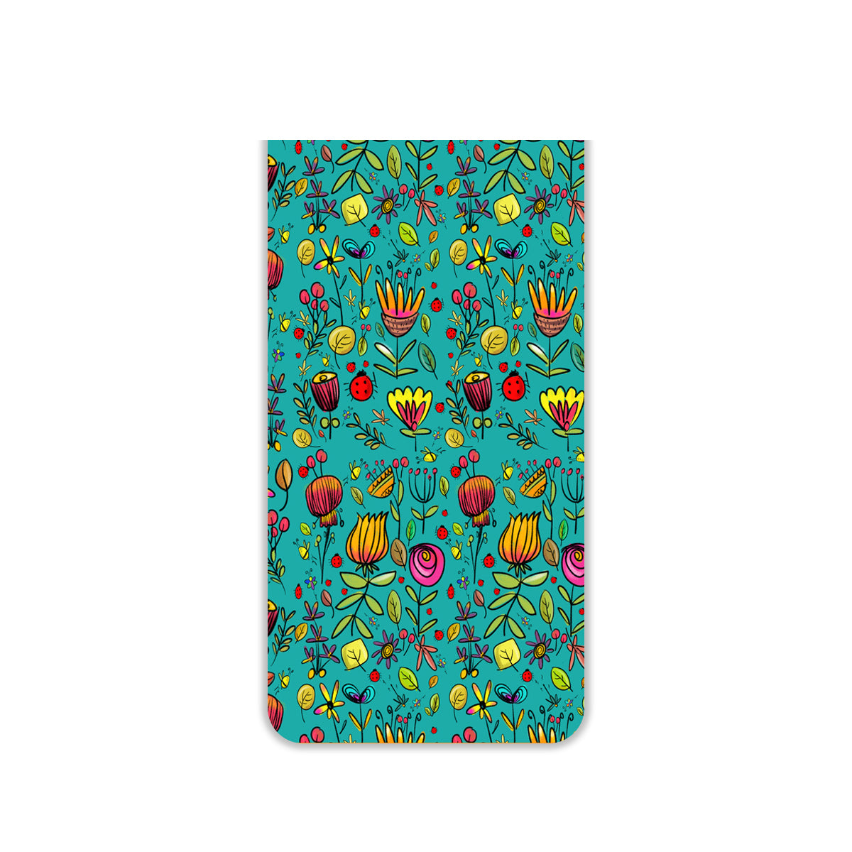 Floral Magnetic Bookmarks – Cute Doodle Page Markers