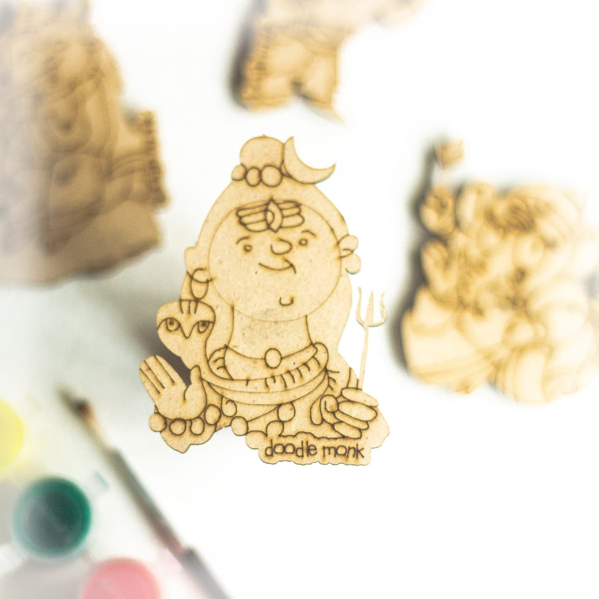 GOD - DIY for Kids - FRIDGE MAGNET COLORING KIT PACK OF 4