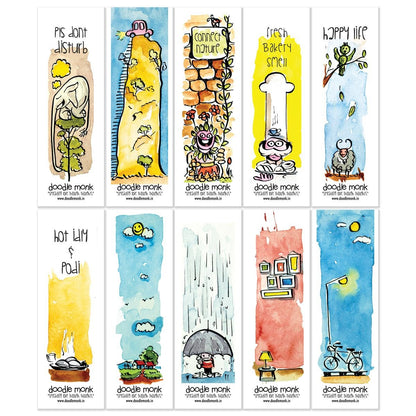 HAPPINESS  - Bookmarks Pack of 10 Individual