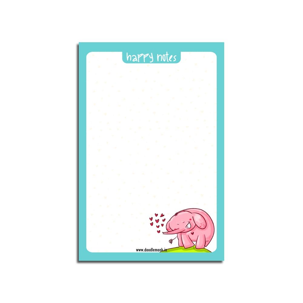 Happy Notes - Notepad 6"x4" Reusable Planner