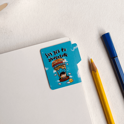 Success Magnetic Bookmarks Pop-Out Pack of 6 Individual – Cute Doodle Page Markers