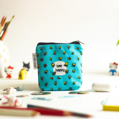 Bee Happy - Mini Pouch Bags