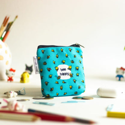Bee Happy - Mini Pouch Bags