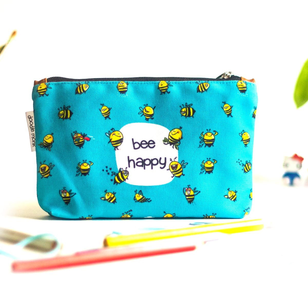 Bee Happy Utility Pouch