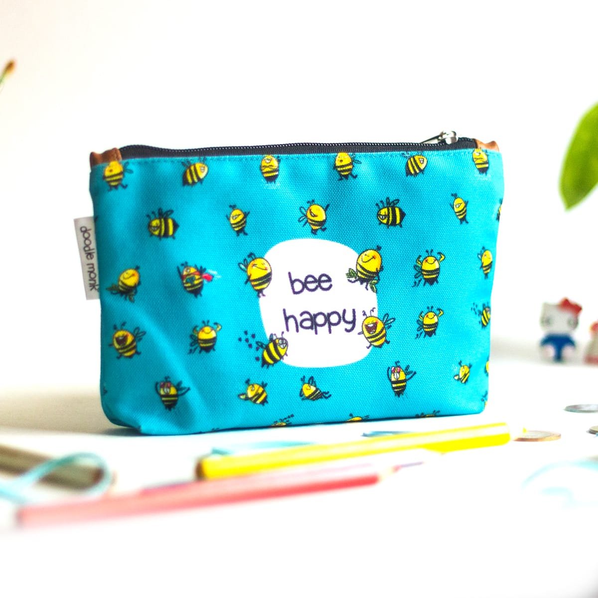 Bee Happy Utility Pouch