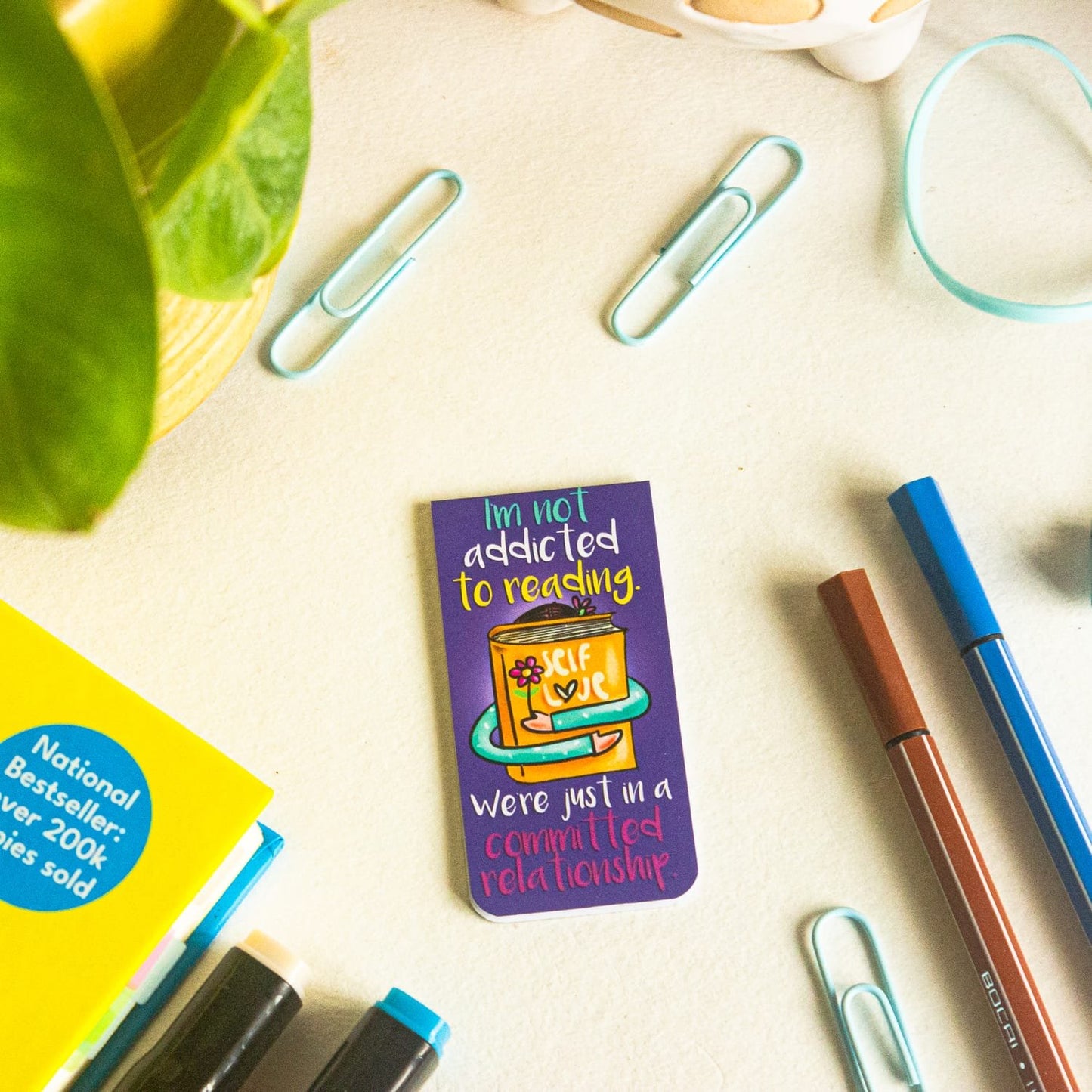 MAGNETIC BOOKMARKS