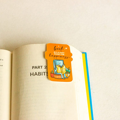 Flight Mode Magnetic Bookmarks – Cute Doodle Page Markers
