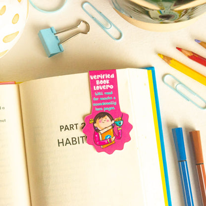 Verified Magnetic Bookmarks – Cute Doodle Page Markers