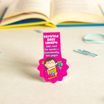 Verified Magnetic Bookmarks – Cute Doodle Page Markers