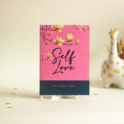 Self Love- Undated Planner (Free Self-Themed Magnetic Bookmark Inside!)