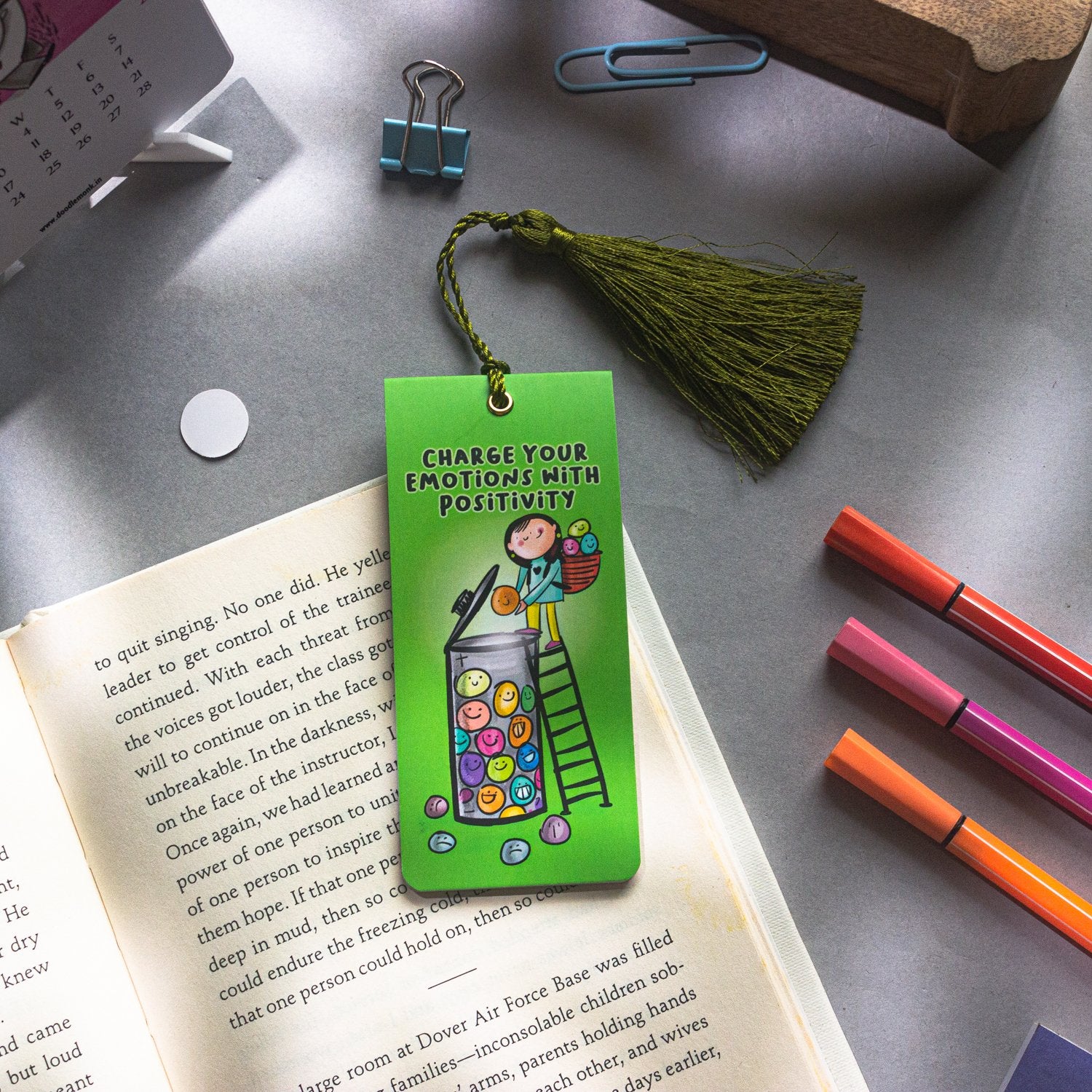 Her Quiet Power Collection - Magnetic Bookmarks - Signature Canvas
