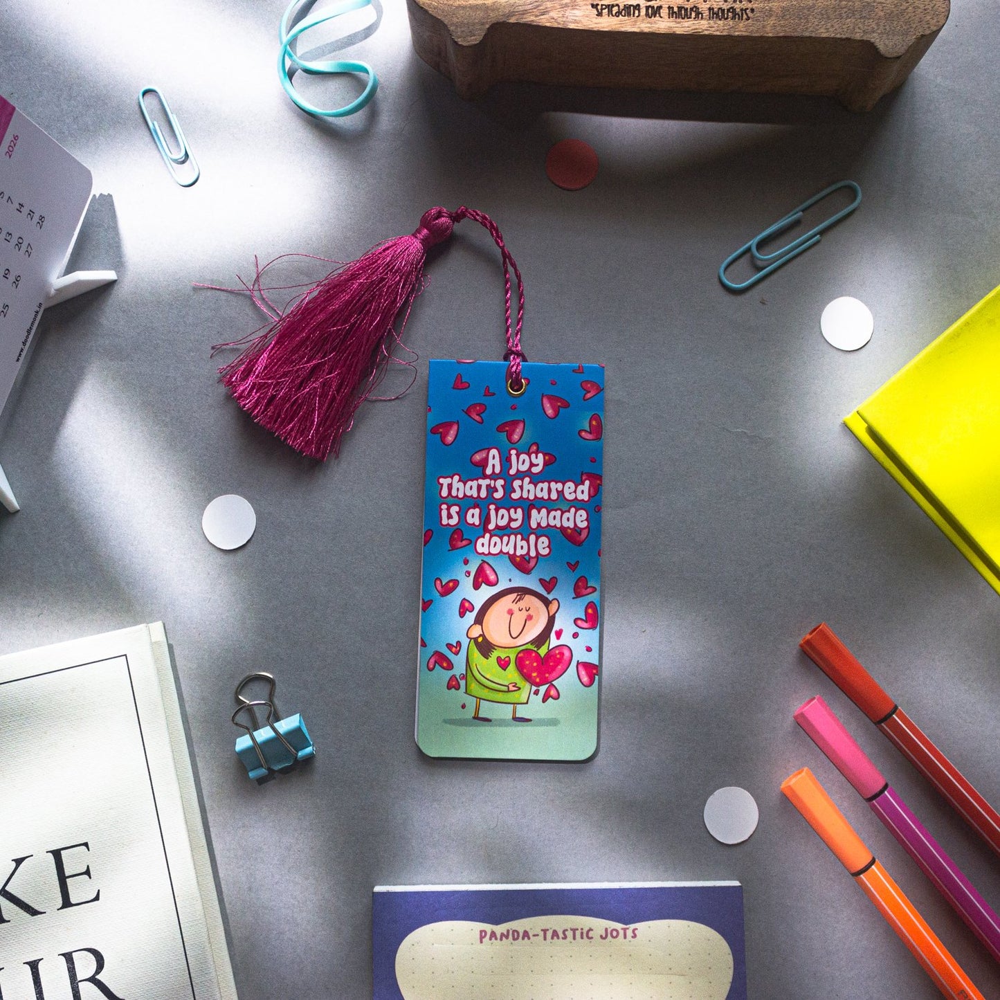 magnetic bookmark