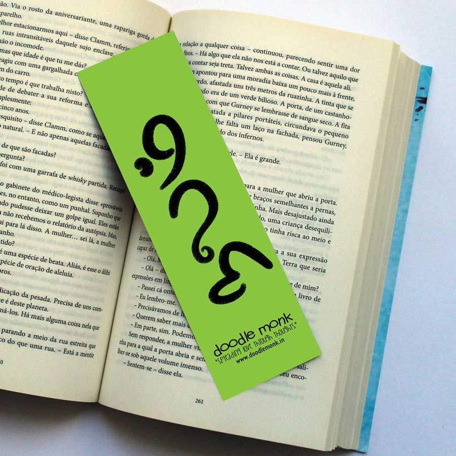 TAMIL TYPO - Bookmarks Pack of 12 Individual