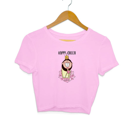 HAPPY QUEEN- Crop Top