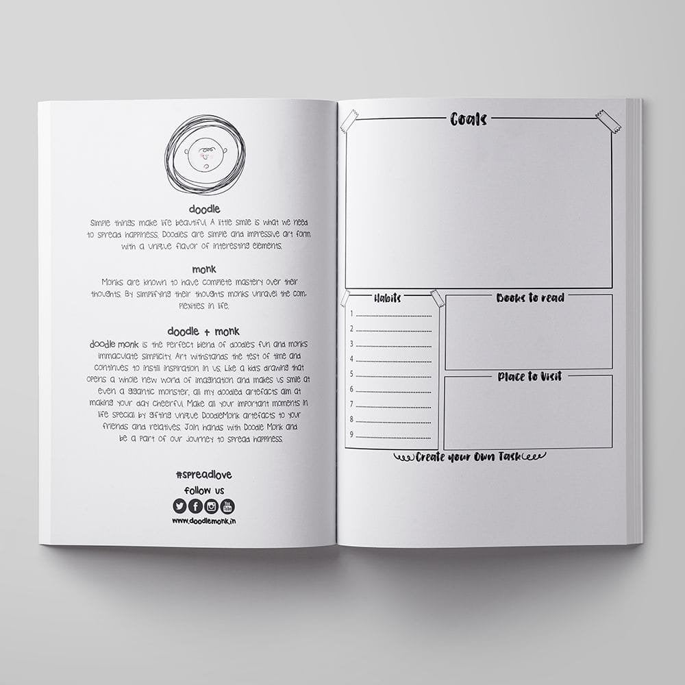 My Bright Plan Hard Case A5 Undated Daily Planner for 90 Days